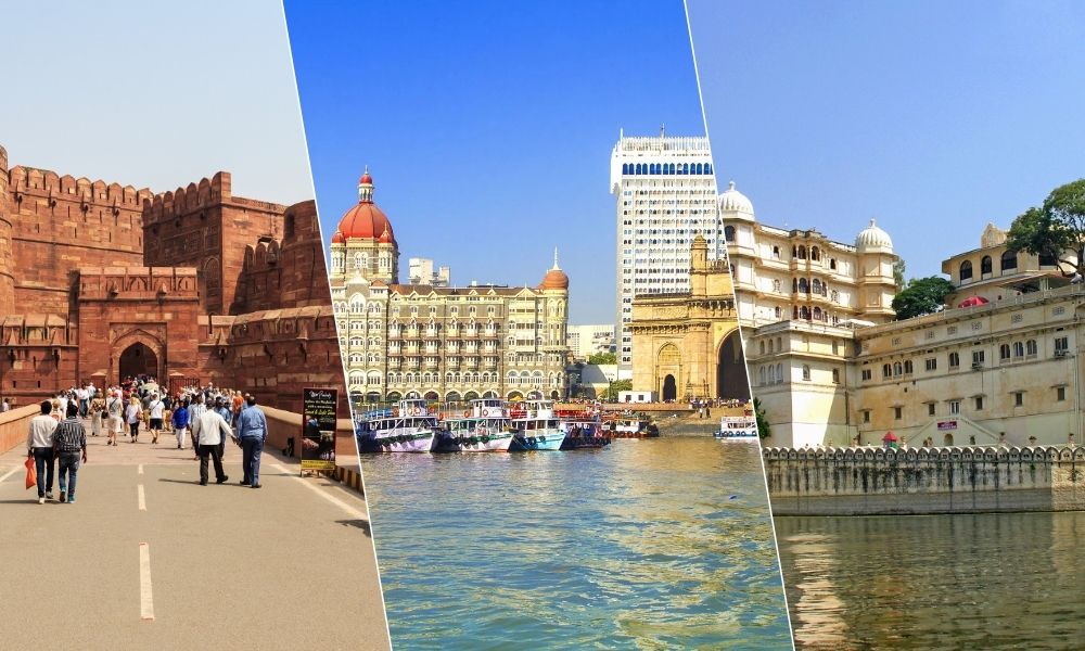 Golden Triangle with Udaipur Mumbai Aurangabad