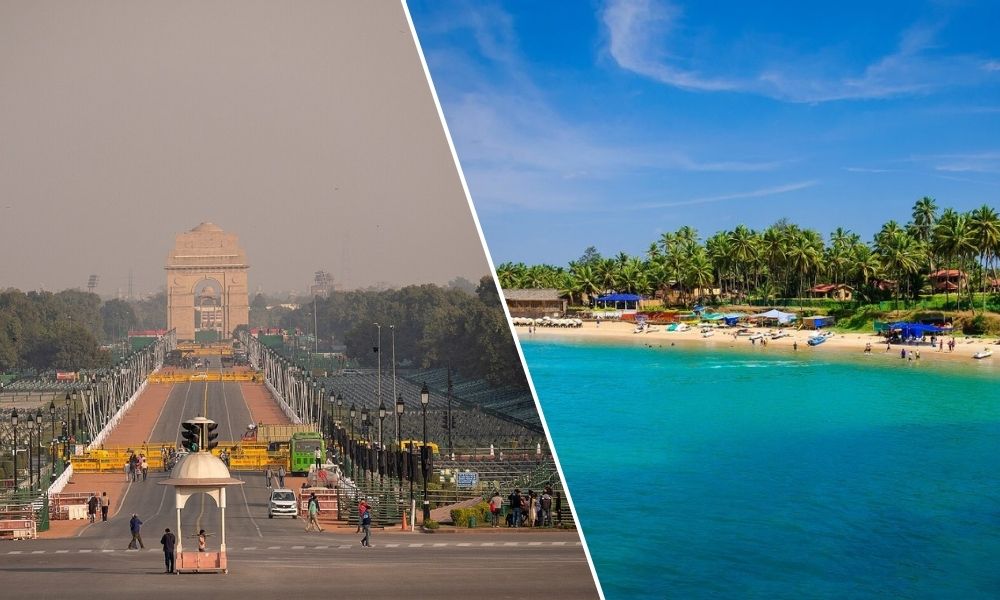 North India Tour with Goa Beaches